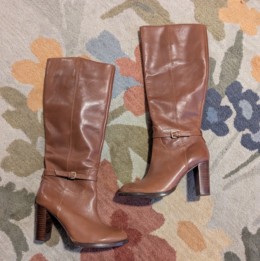 Brown Leather Boots